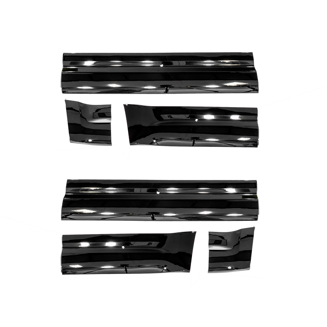 Fits Defender 110 2020+ Gloss Black Door Mouldings