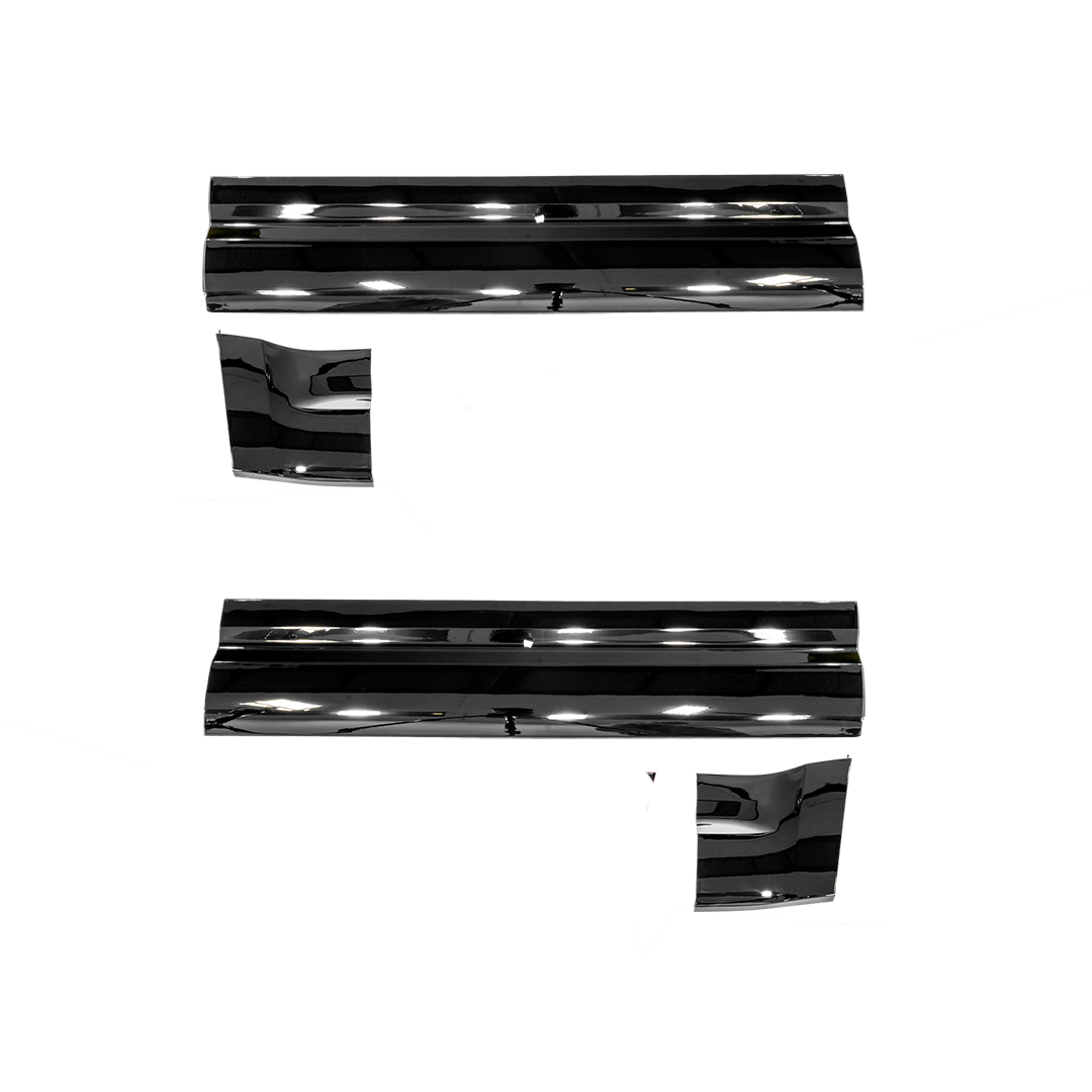 Fits Defender 90 2020+ Gloss Black Door Mouldings