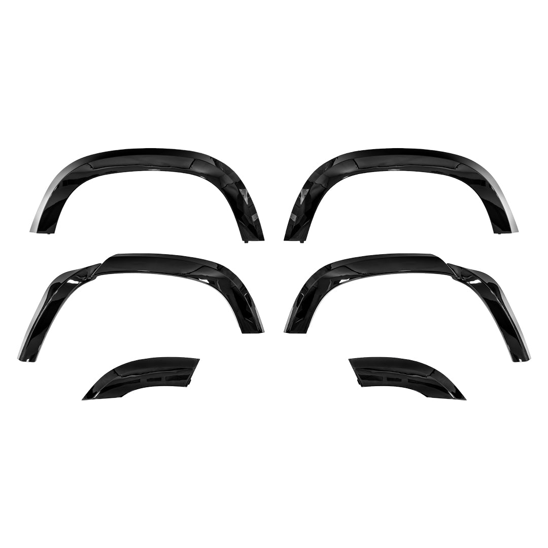 Fits Land Rover Defender 130 2020+ Gloss Black Wheel Arch Kit
