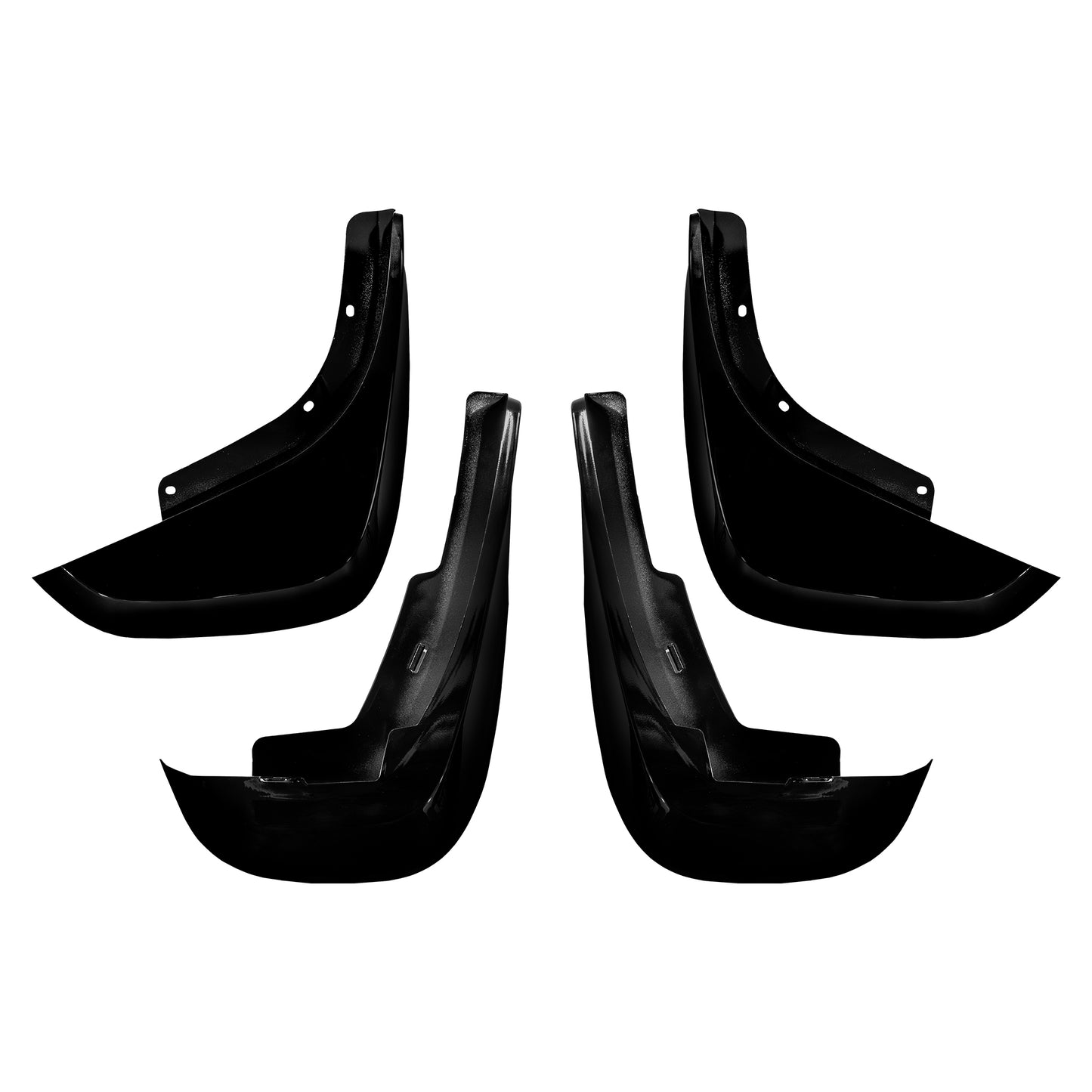 For Land Rover Defender 2020+ 90 & 110 Gloss Short Mudflap Set