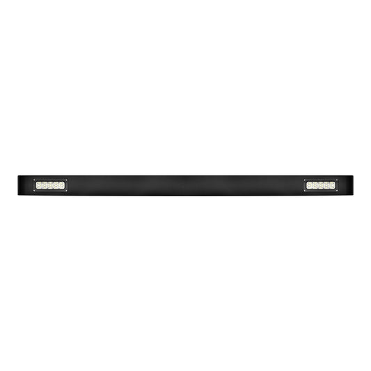 Land Rover Defender Stainless Rectangle DRL Bumper