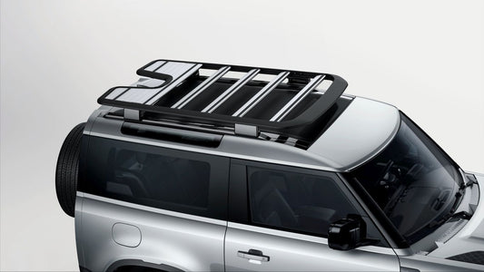 Fits Land Rover Defender 2020+ Expedition Roof Rack 90 Silver