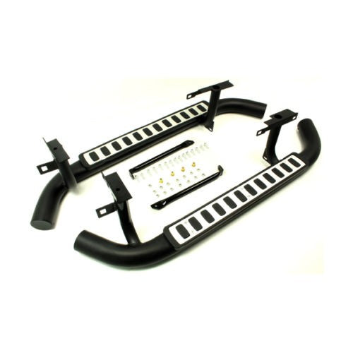 Land Rover Defender 90 Side Steps Fire & Ice