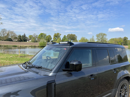 Land Rover Defender GRP Roof Light Pod Gloss Black 2020 L663