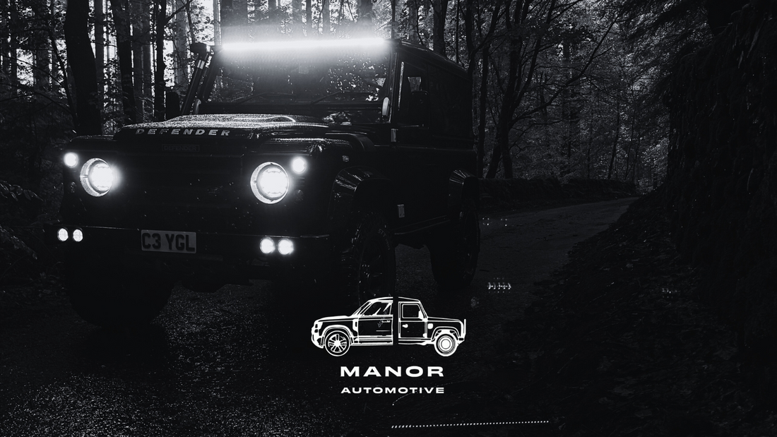 How to Install the Night Hawk 50”/54" LED Light Bar on a Classic Land Rover Defender