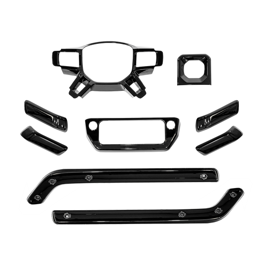 Defender 2020+ L663 90 110 Gloss Black interior trim kit