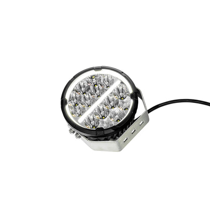 6" Round Spot Light Combi Orange/White DRL