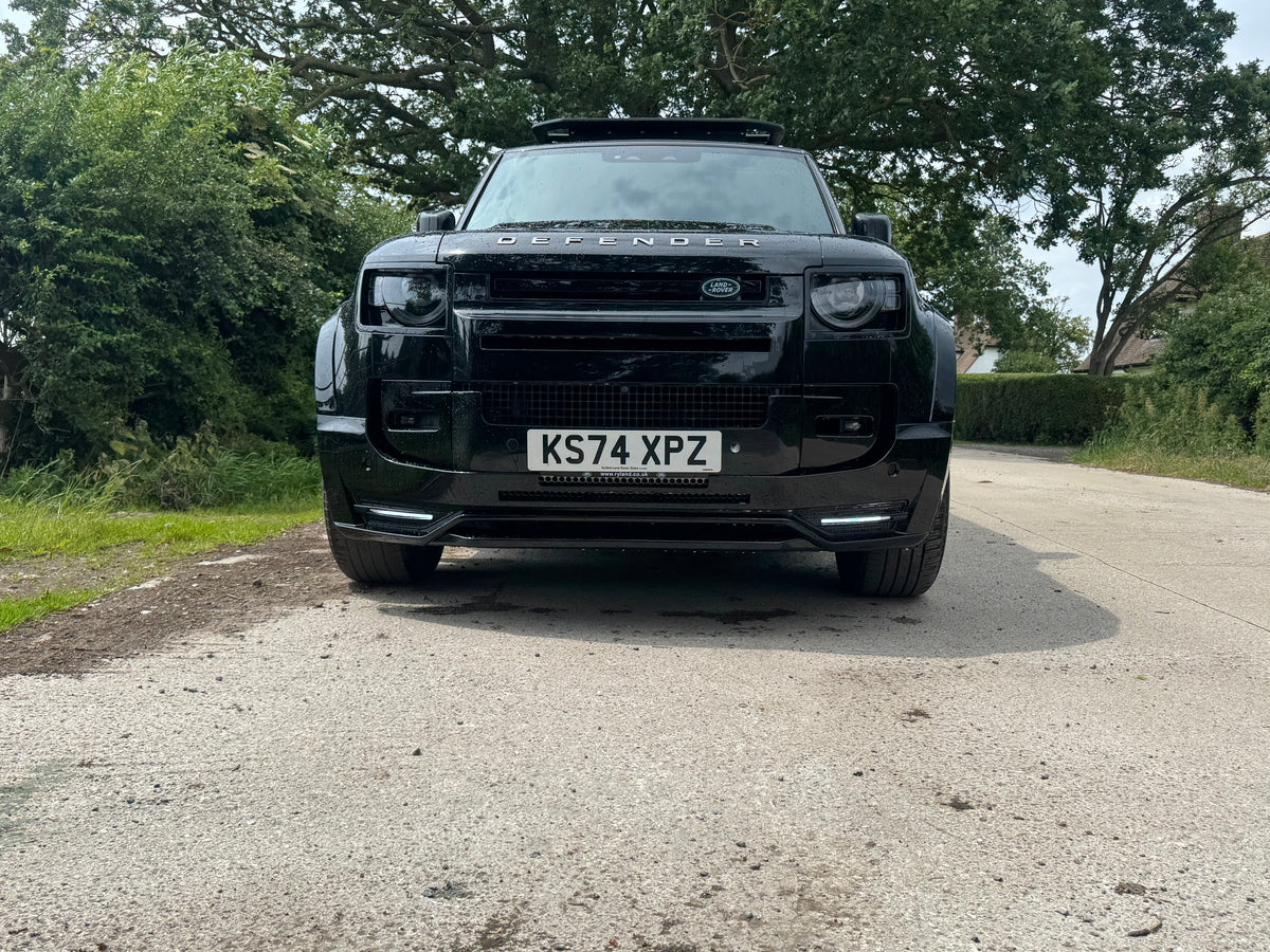 Defender 2020+ Front Splitter V3 DRL