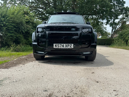 Defender 2020+ Front Splitter V3 DRL