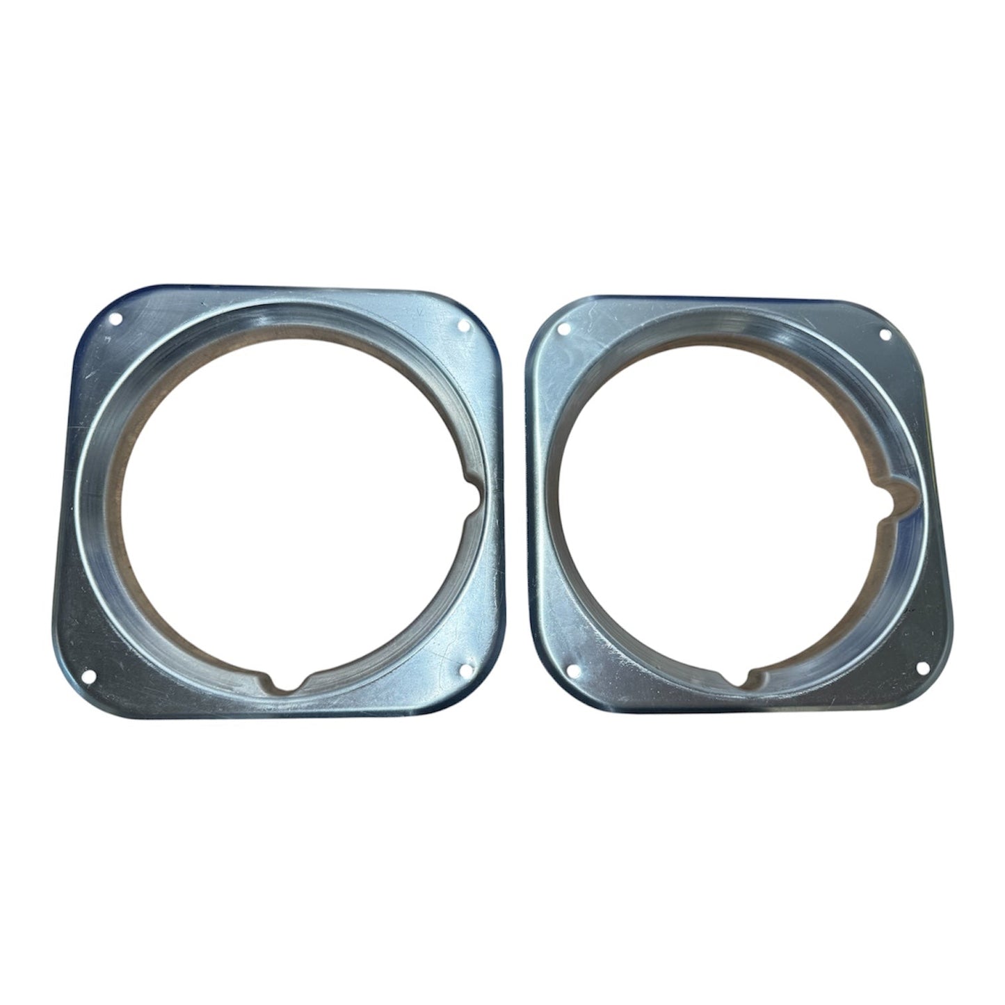 Defender Aluminium head light Bezels Trims