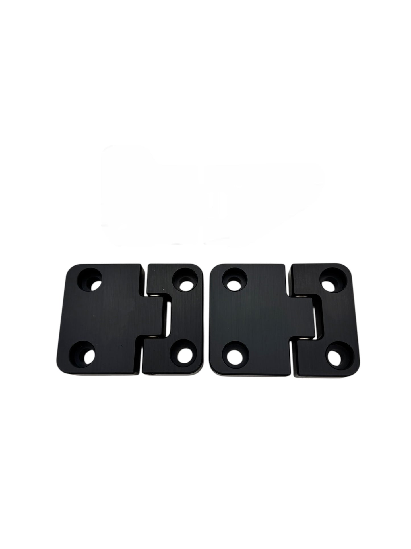 Defender Swing-away 90/110 Billet Rear Door Hinges Black