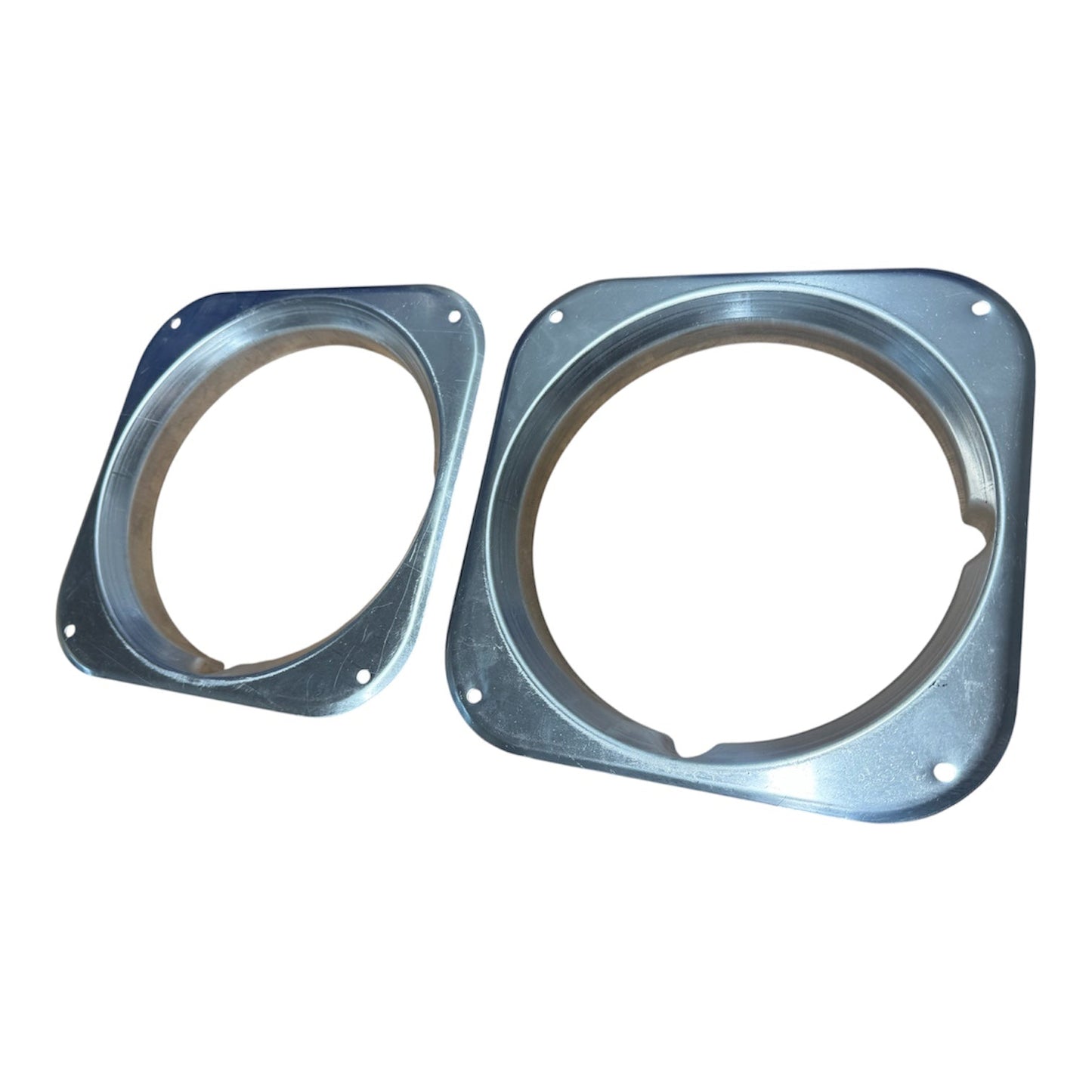 Defender Aluminium head light Bezels Trims