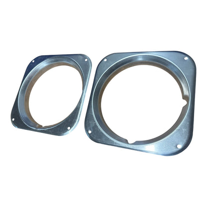 Defender Aluminium head light Bezels Trims