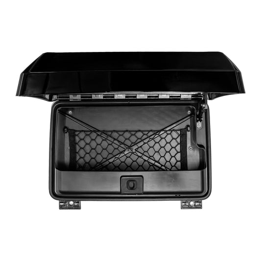 Fits Land Rover Defender 2020+ Side Luggage Box Union Jack Black