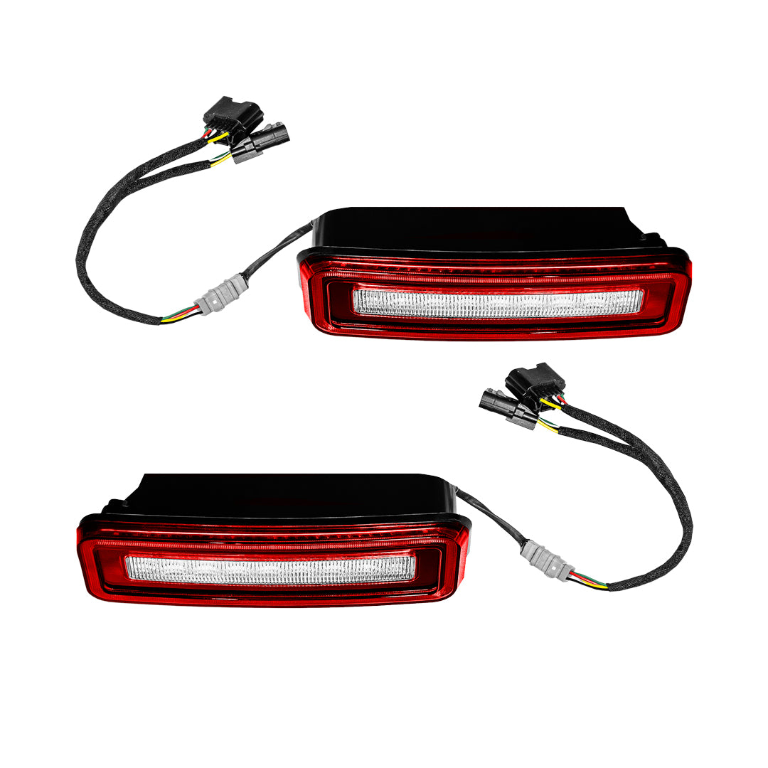 Defender Rear Stop Light Fits Defender 2020+ Integrated Upgrade (RED) Reverse light /stop tail ...