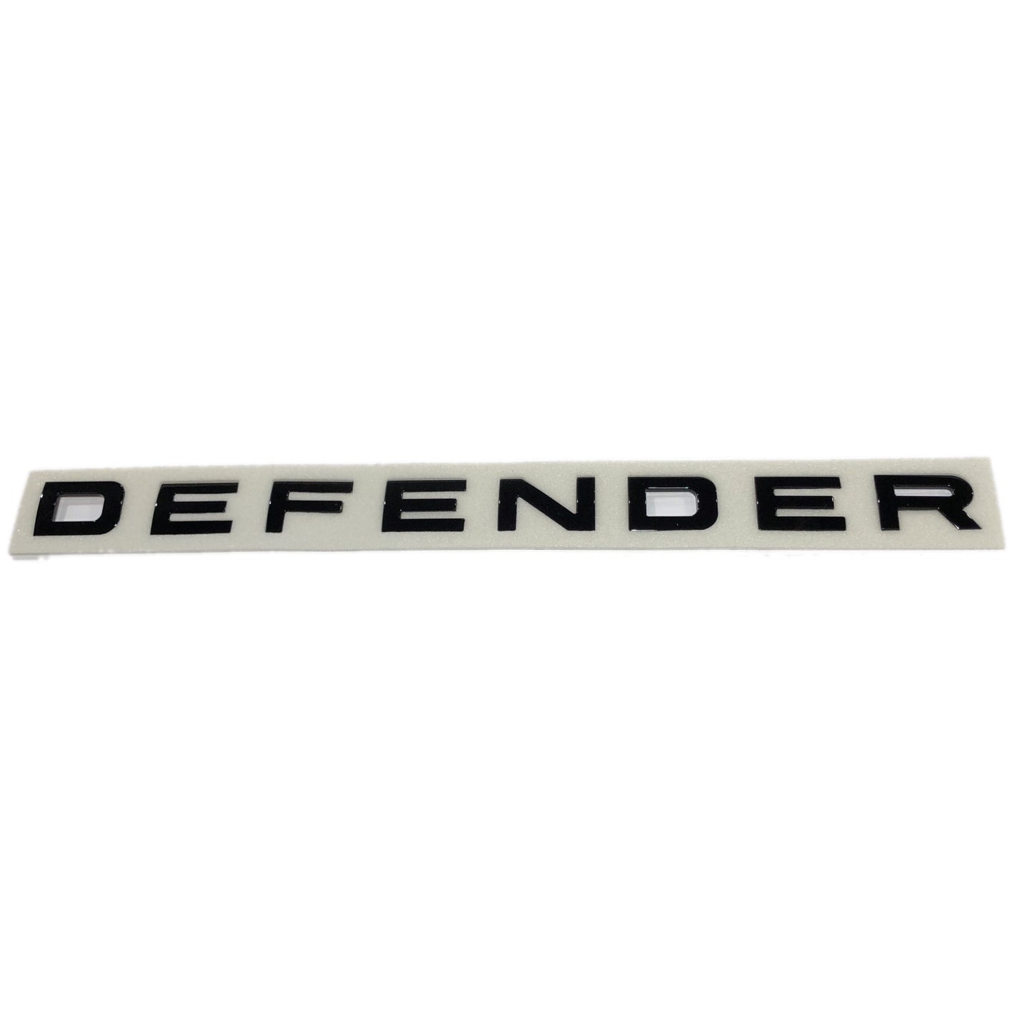 Land Rover DEFENDER Gloss Black Bonnet Lettering