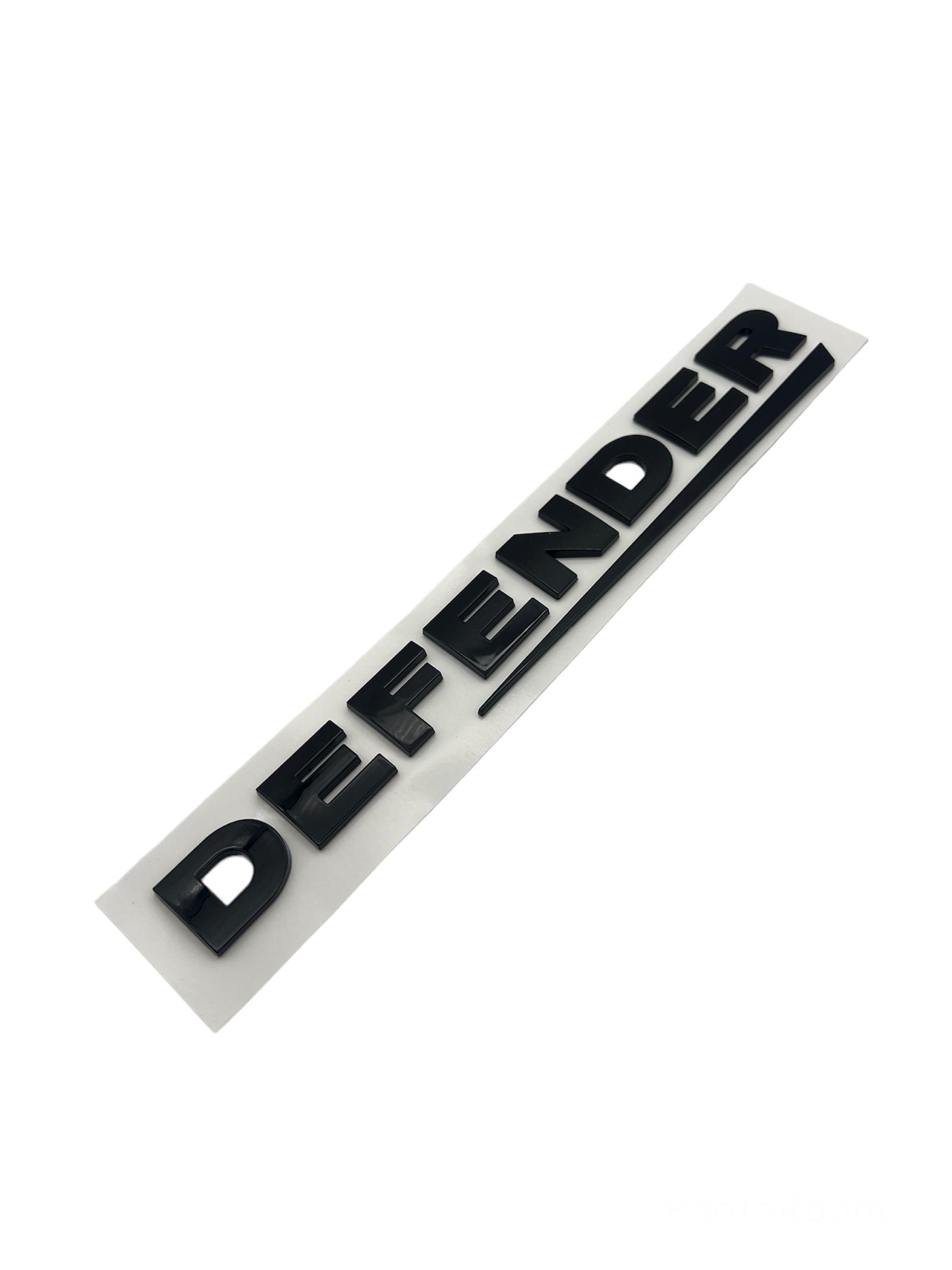 Land Rover Defender 90/110/130 Rear Badge Gloss Black